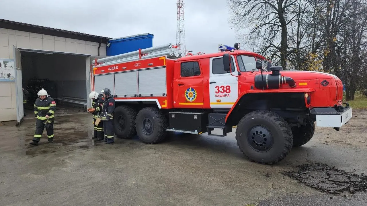 Пожарные округа Кашира получили новую автоцистерну