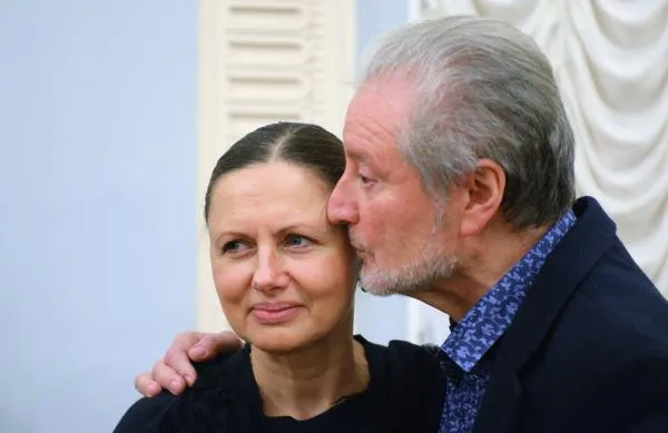 Вениамин Смехов с женой Галиной