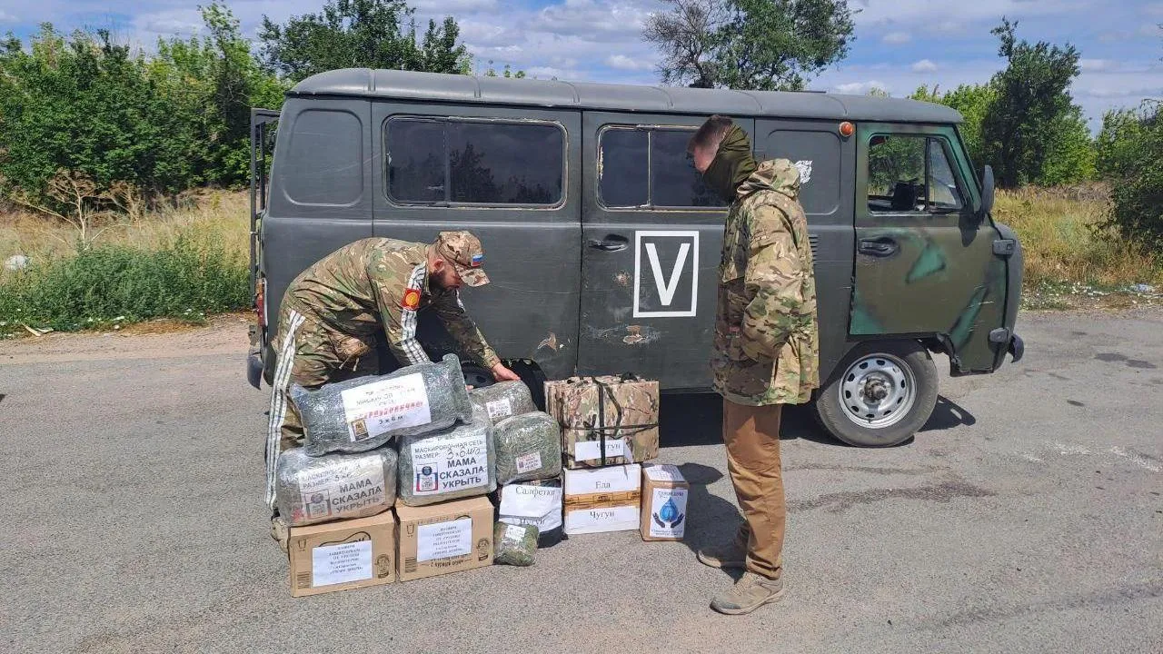 Очередной груз с помощью передали из Серпухова для бойцов СВО