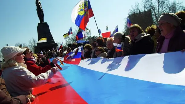 На площади Нахимова в Севастополе