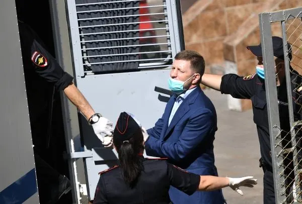 Задержание Сергея Фургала