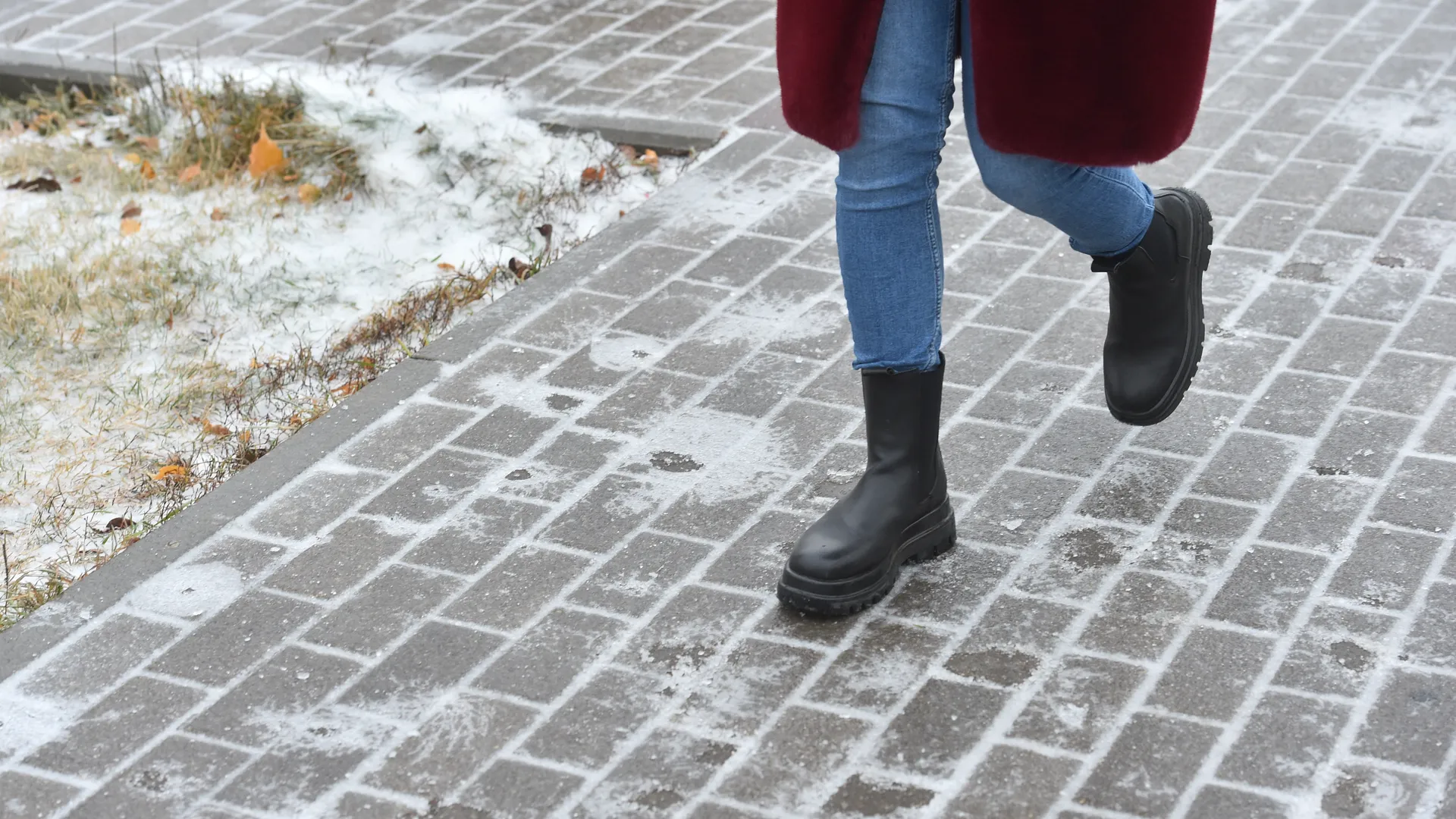 Снежная погода в Москве