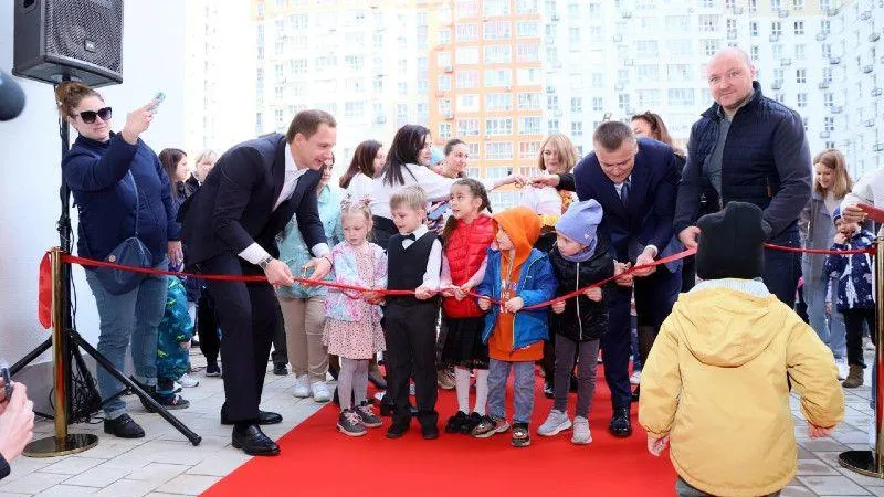В округе Красногорск открыли детский сад на 235 малышей