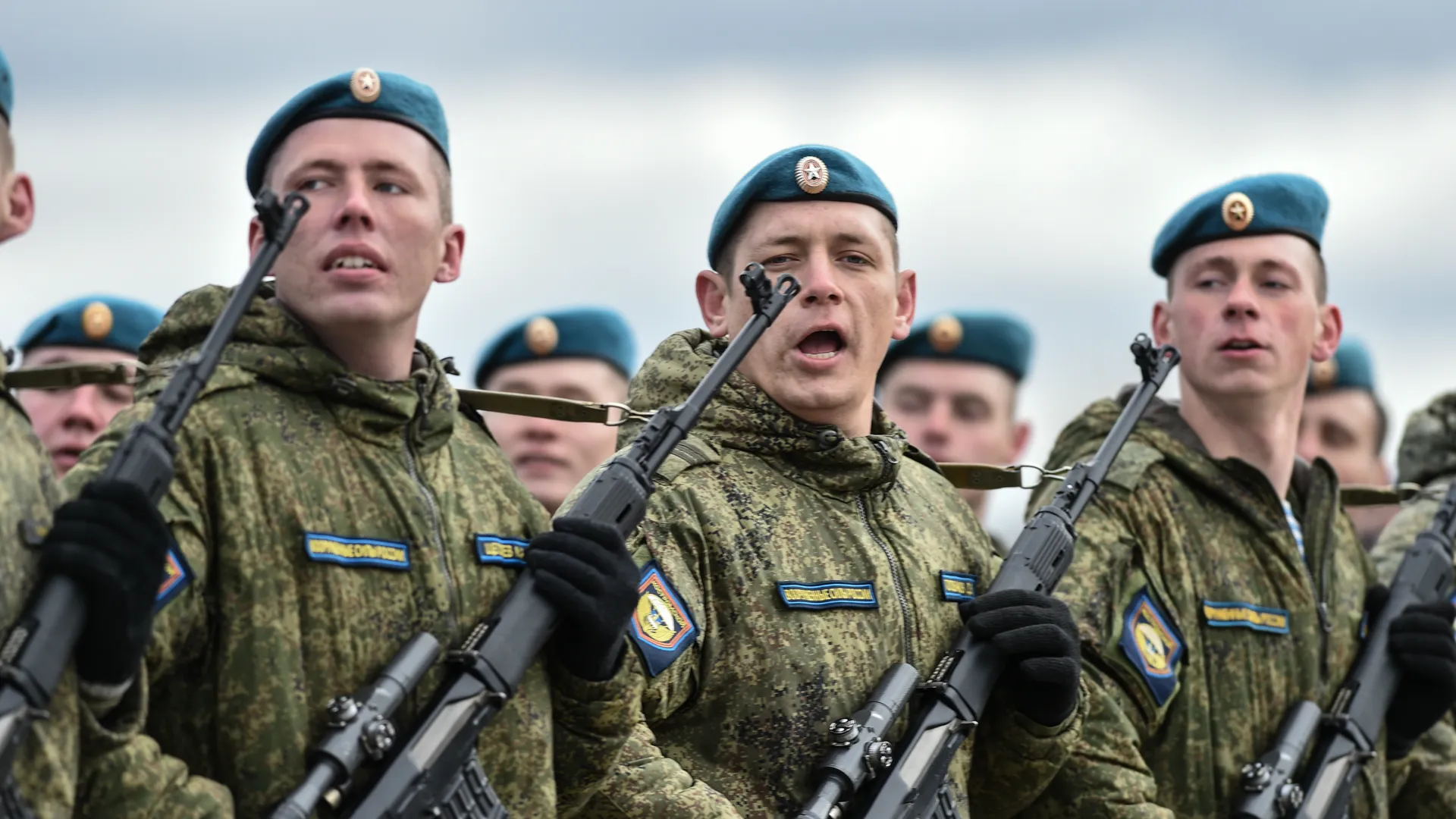 Репитиция парада Победы в Алабино
