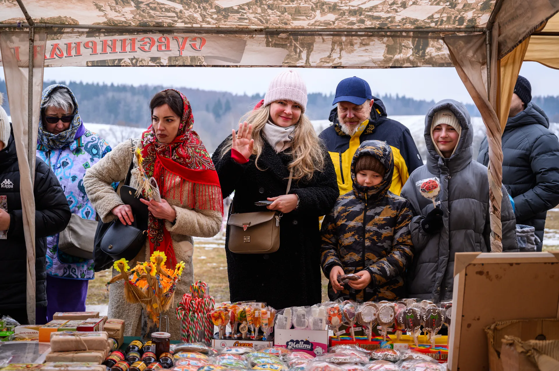 Празднование Масленицы в Муранове