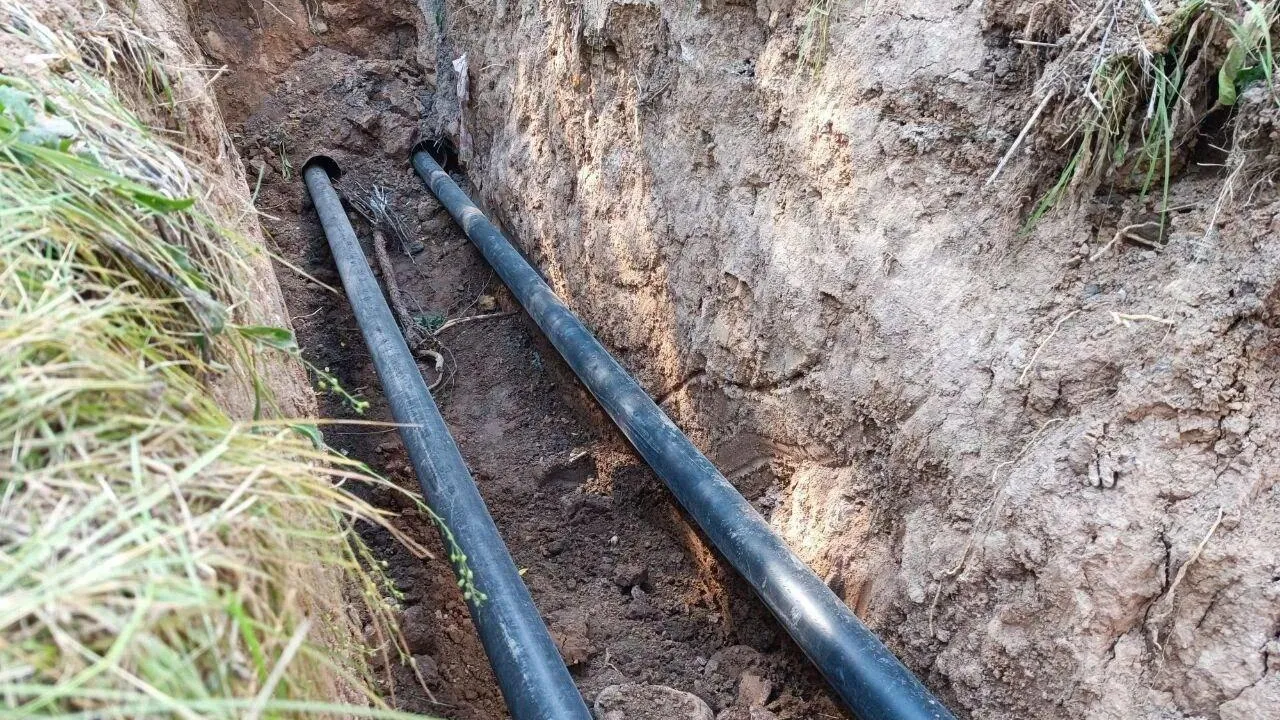 Работы по замене коммунальных сетей завершились в Можайске, селах Тропарево и Семеновское, деревне Красный Балтиец и поселке Уваровка / Фото: Яна Шаливская