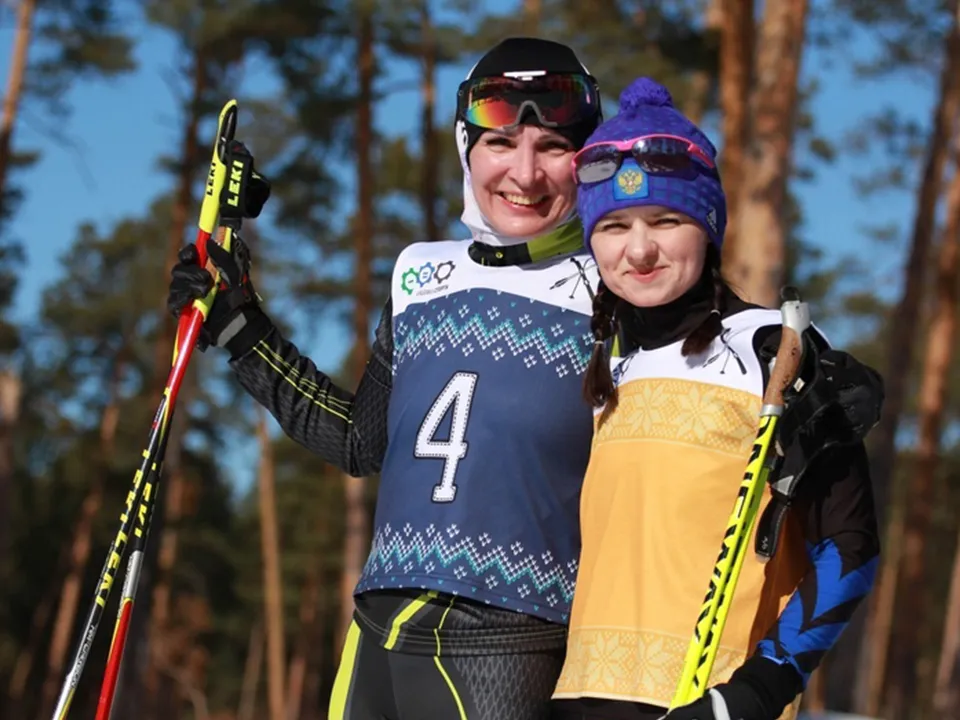 Татьяна на зимнем «Ушатлоне» Фото: vk.com/Фабрика Спорта - Бег/Триатлон