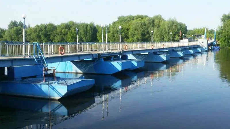 Ремонт Голутвинского моста начали в Коломне