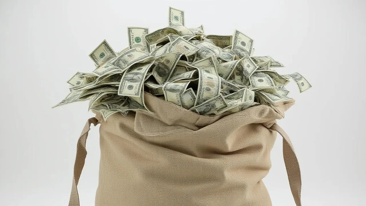 «Надежда на новогоднюю премию»: фото сумки, набитой «валютой», облетело Балашиху и стало новогодним мемом