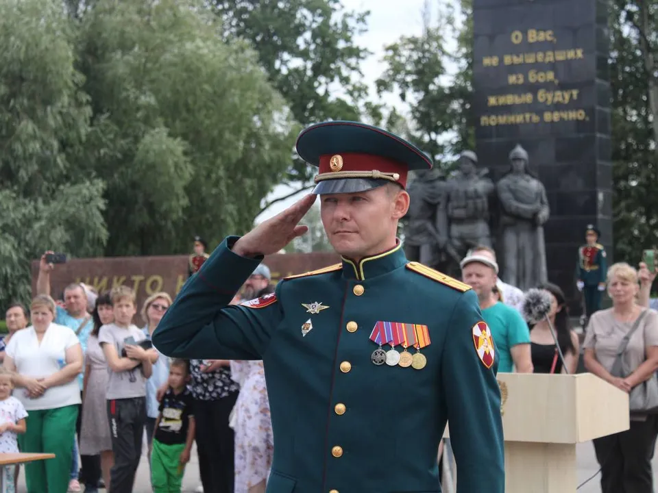 Сергей Краюшин в звании майора. Фото: администрация г.о. Реутов