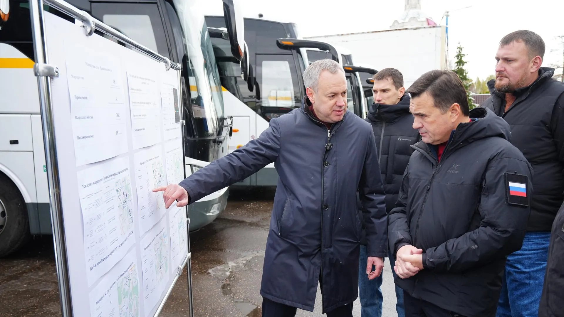 Губернатор Подмосковья: почти тридцать автобусов поступили в филиалы «Мострансавто»