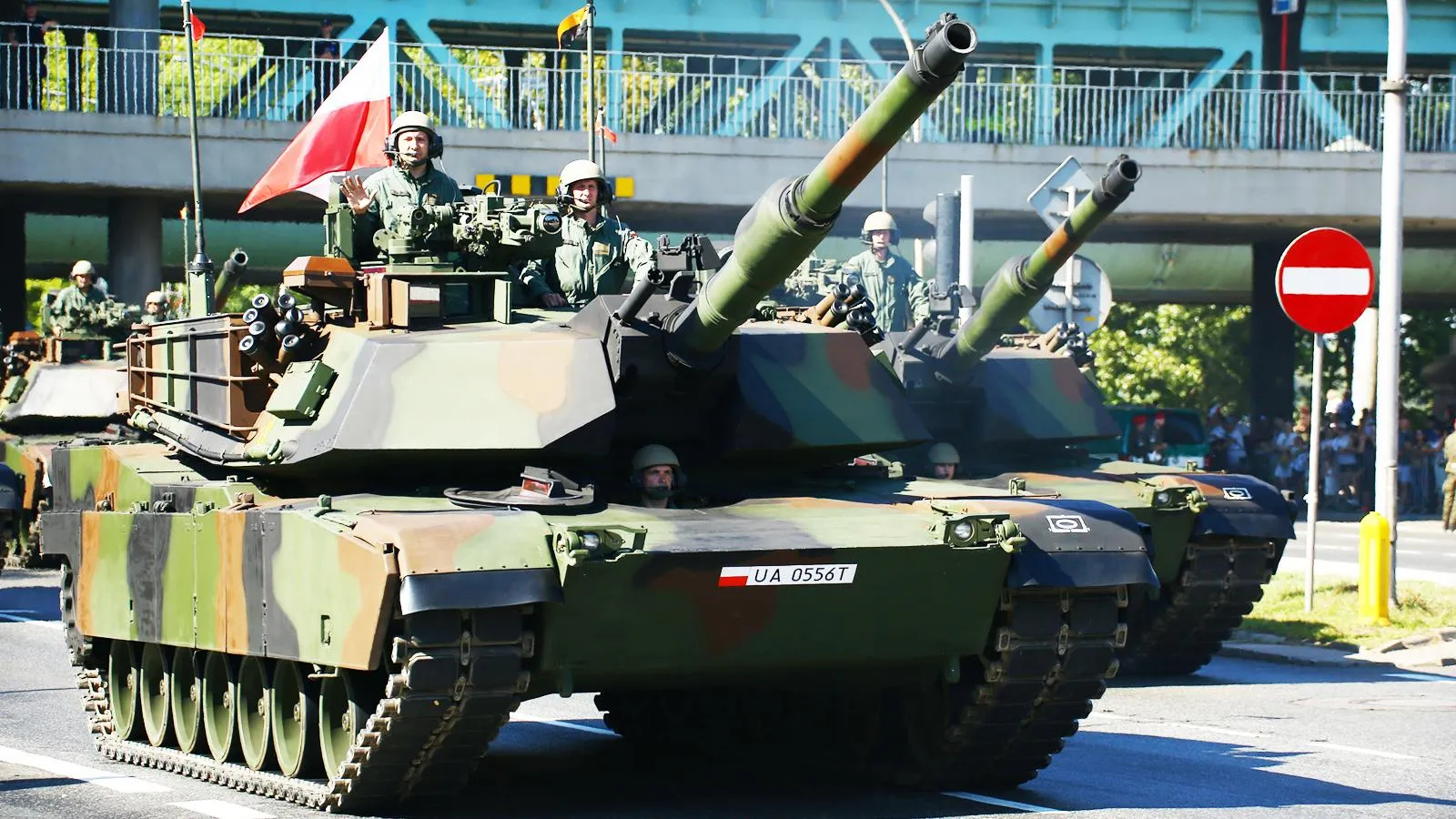 Военный парад, посвященный празднованию дня Польской армии, август 2023 года. Фото: Jakob Ratz