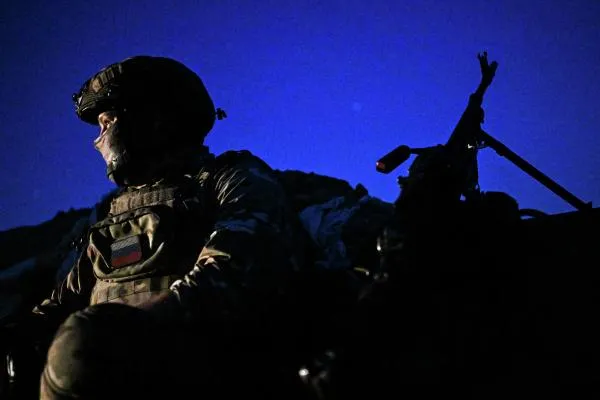 Военнослужащий мобильной противодронной группы России. Сергей Бобылев