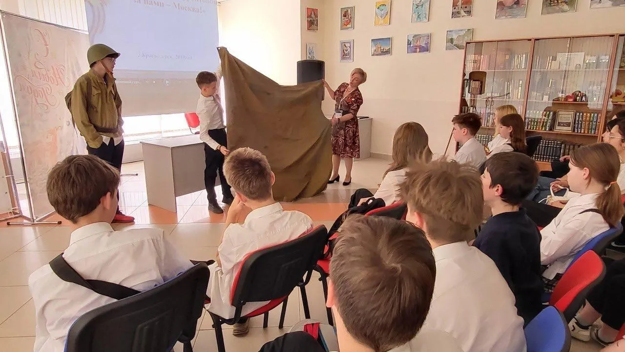 В центральной библиотеке  Красногорска  провели патриотическую акцию «Красногорск – часть героической истории Москвы»