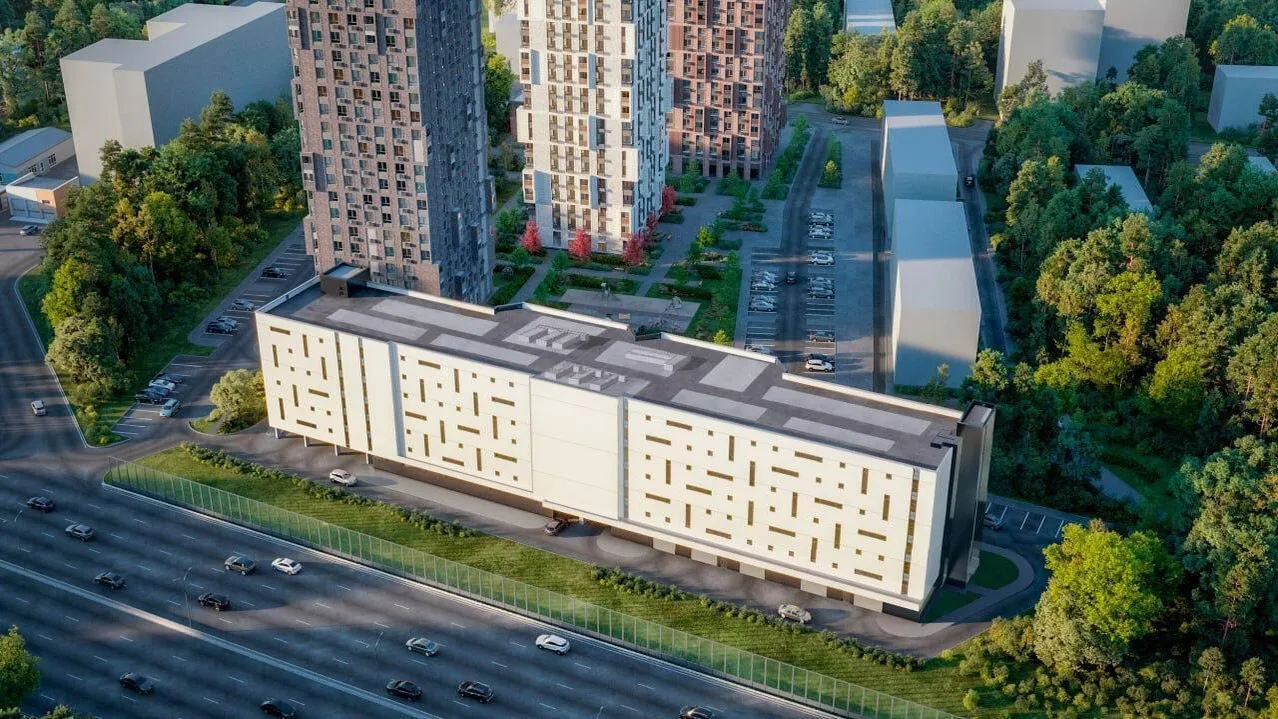 Многоуровневый паркинг появится в ЖК «Долина Яузы» в Мытищах в следующем году