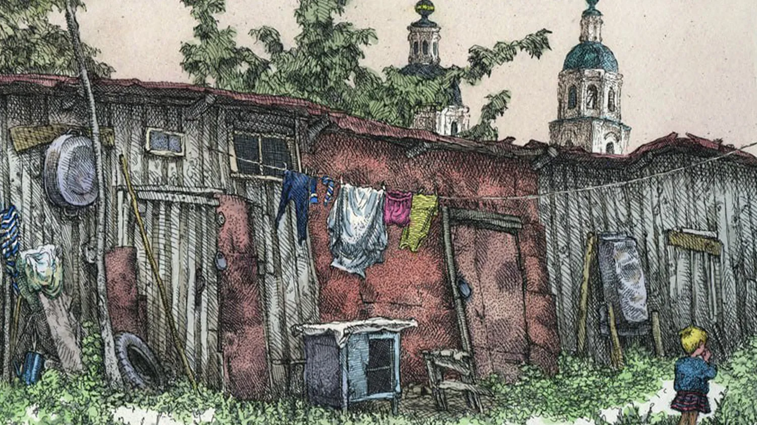 Работа Алены Дергилевой из книги «Нарисованный Зарайск». Фото: ГМЗ «Зарайский кремль