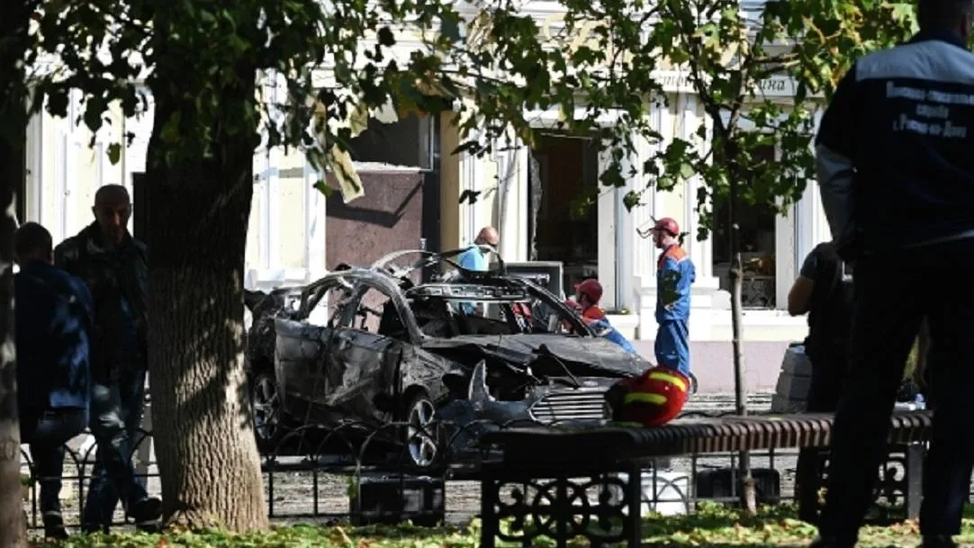 В районе падения БПЛА в Ростове идут восстановительные работы