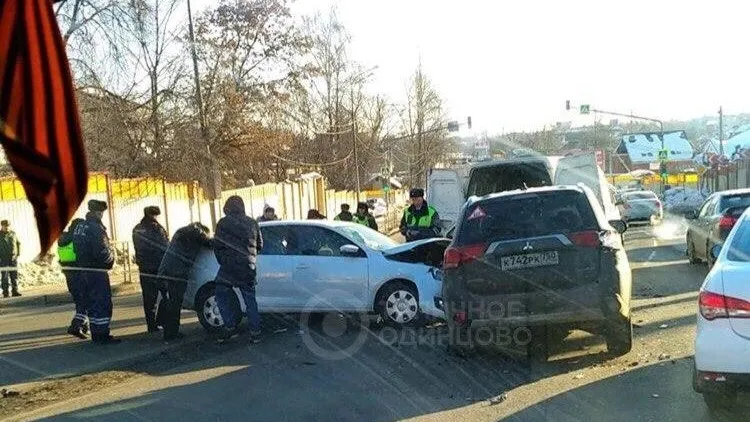Лобовое столкновение в Одинцове: один человек погиб, двое пострадали