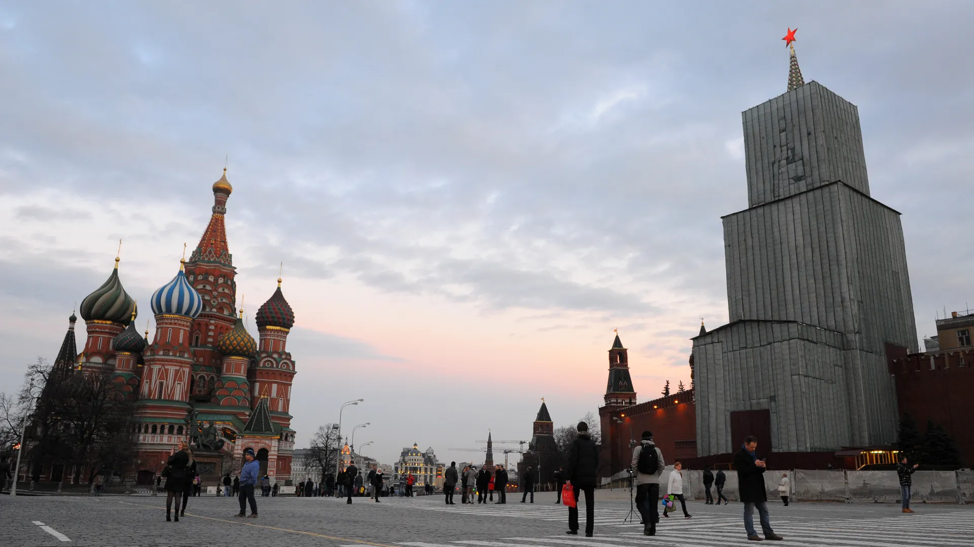 Красная площадь в Москве