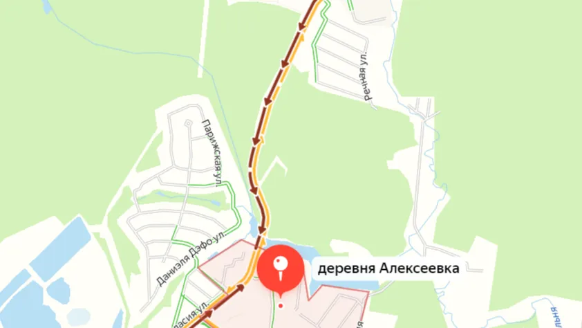 скриншот Яндекс Карты