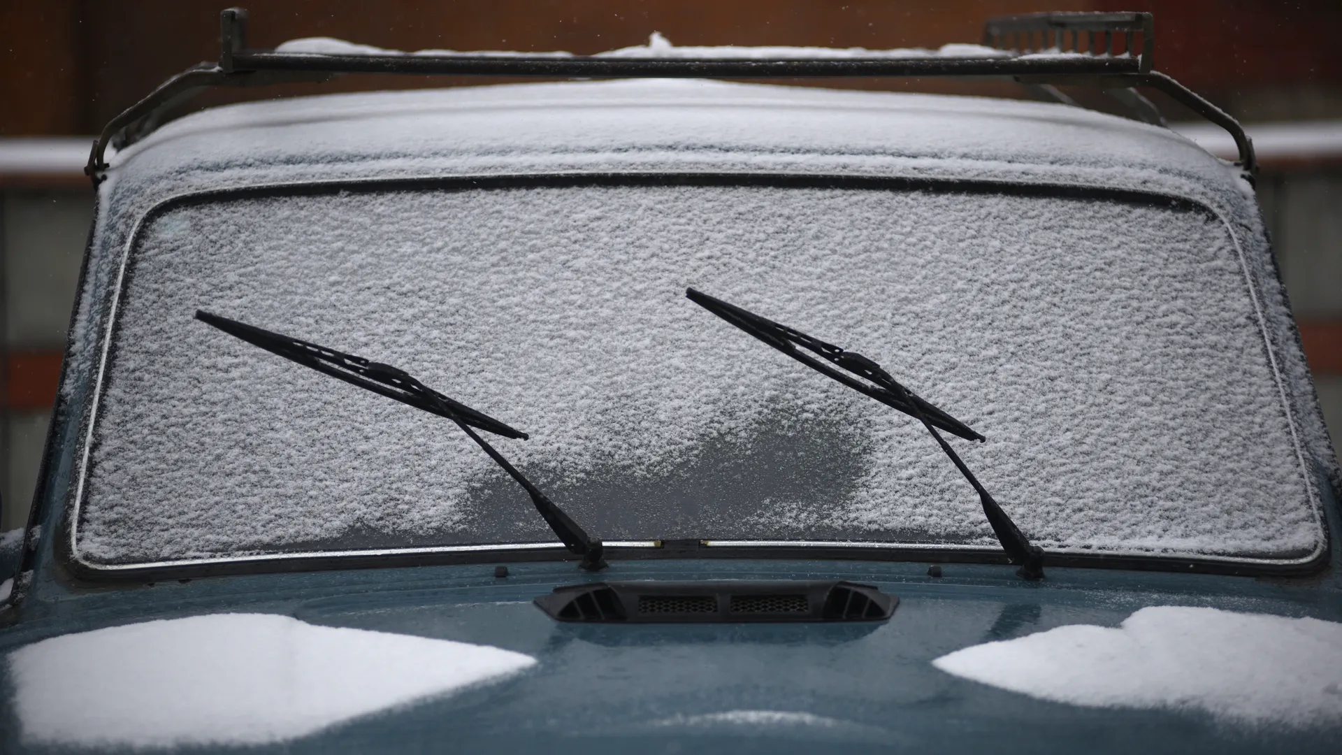 Снегопад в Троицке