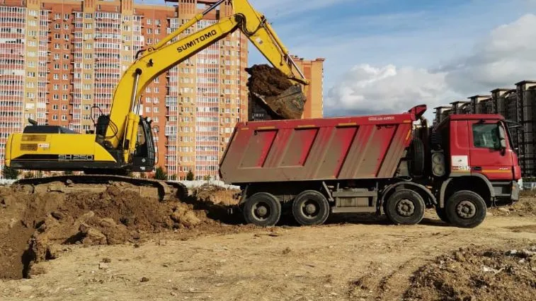 Устройство котлована школы началось в ЖК «Гусарская баллада» в Одинцовском округе
