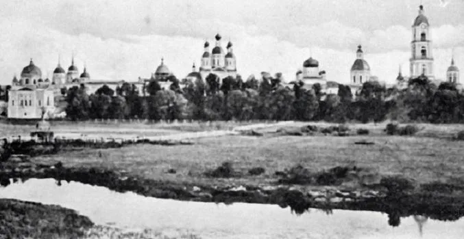 Саровский монастырь, где жил Серафим Саровский