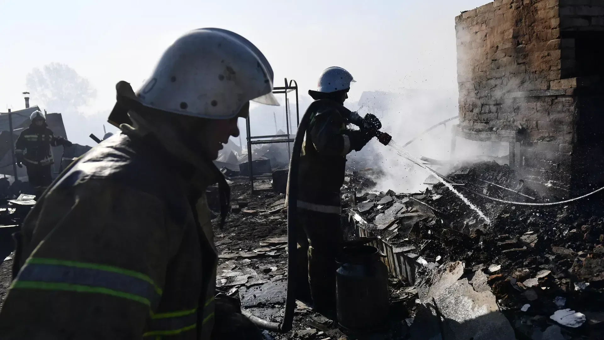 В Тольятти вспыхнул цех с пельменями