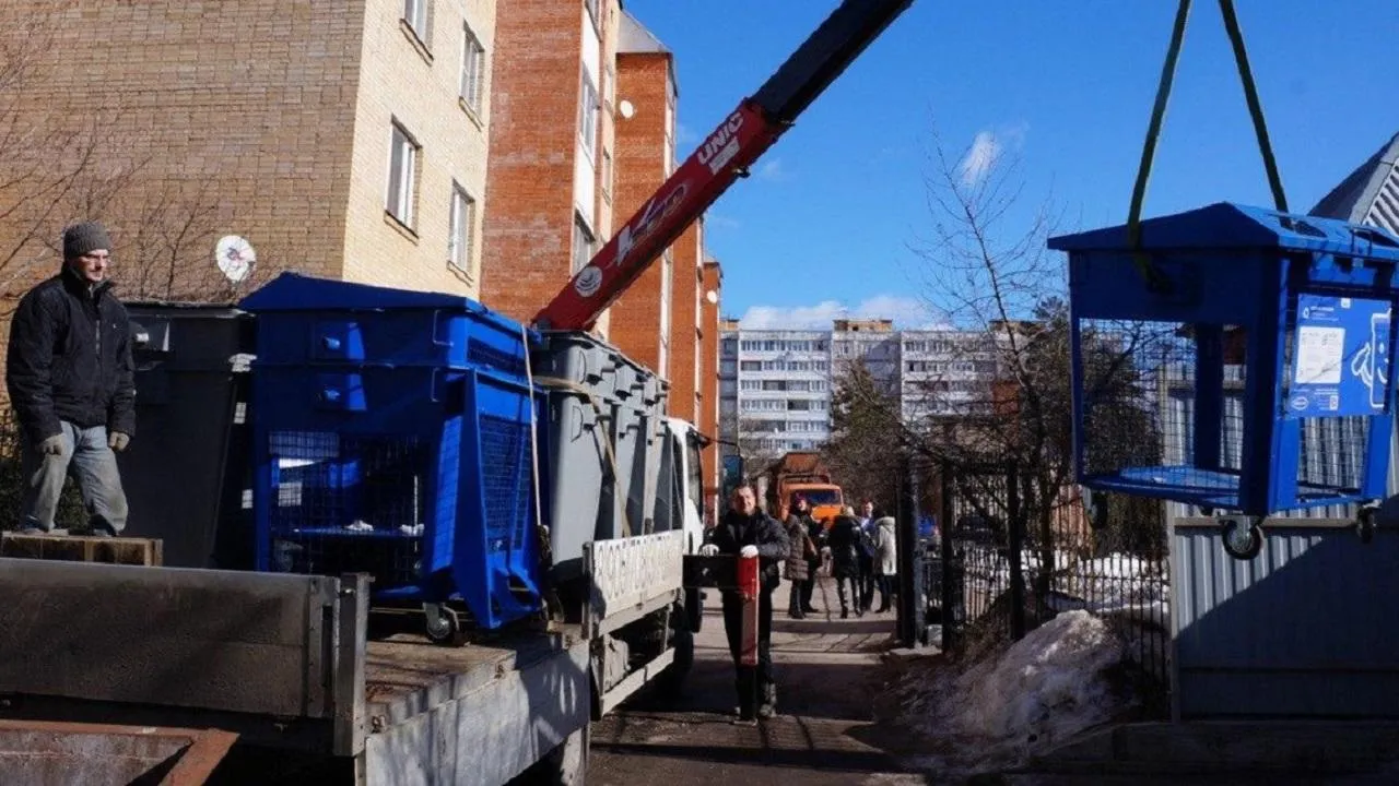 Свыше двух тысяч контейнеров для ТКО отремонтировал и заменил подмосковный регоператор с начала года