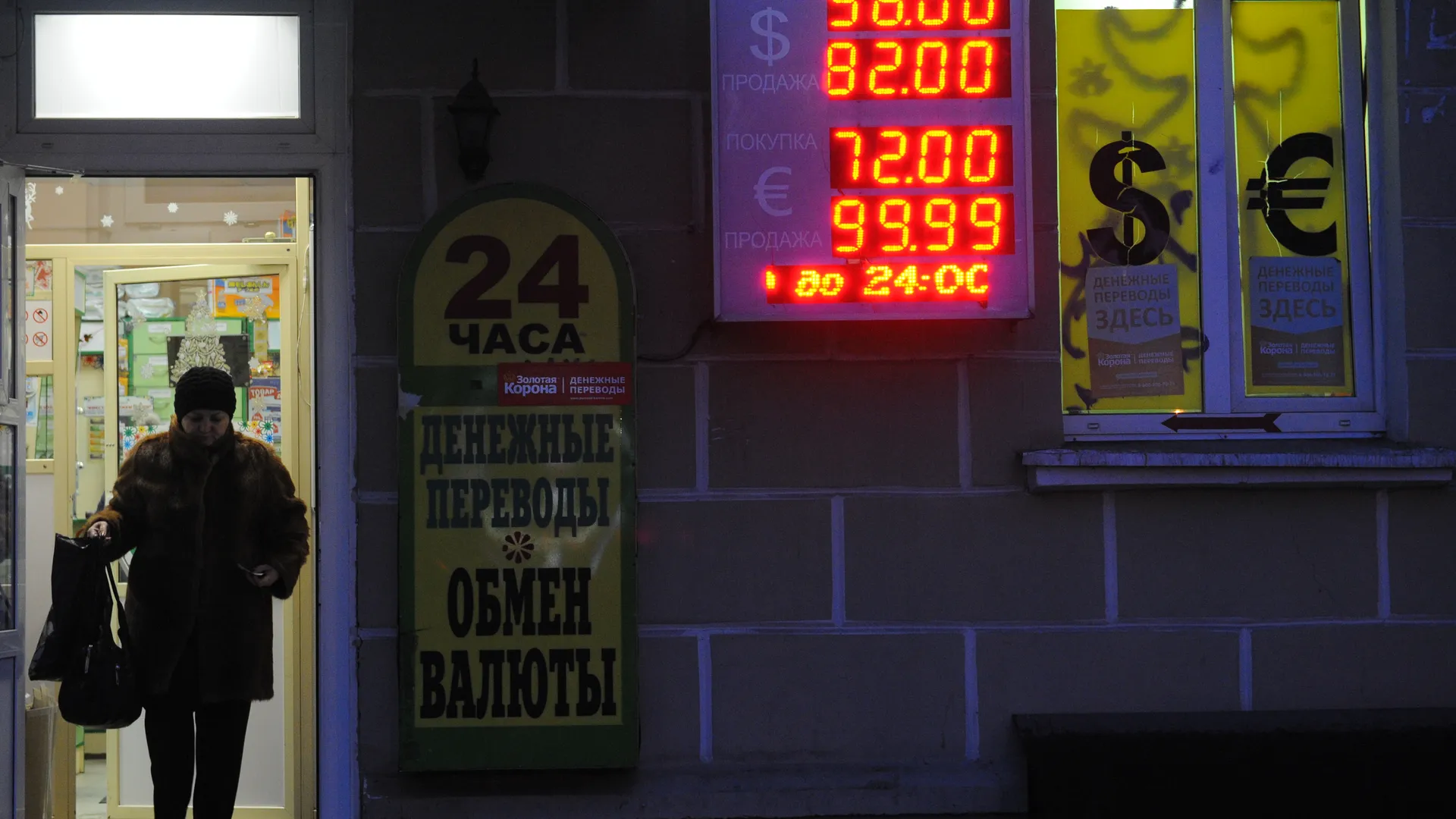 Рост курса валют по отношению к рублю