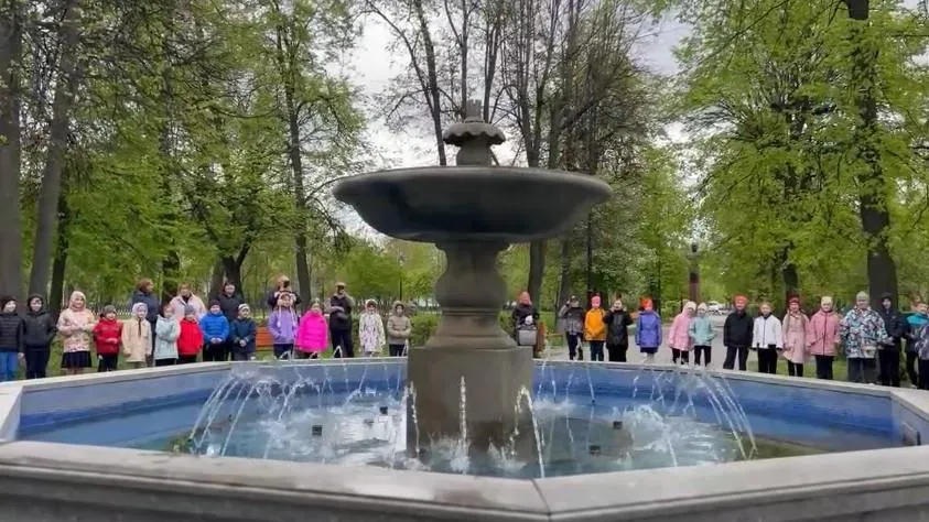 В Коломне дан старт работе фонтанов