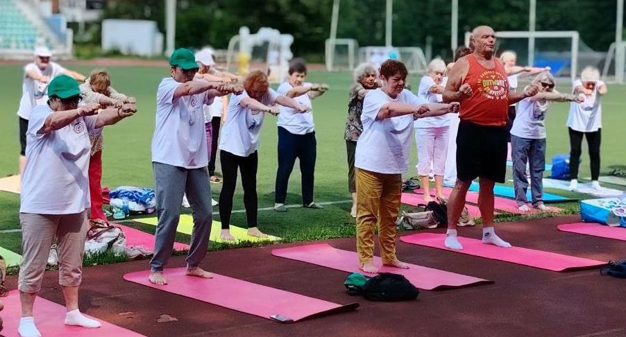 Спортивный фестиваль для клуба «Активное долголетие» прошел в Дмитрове