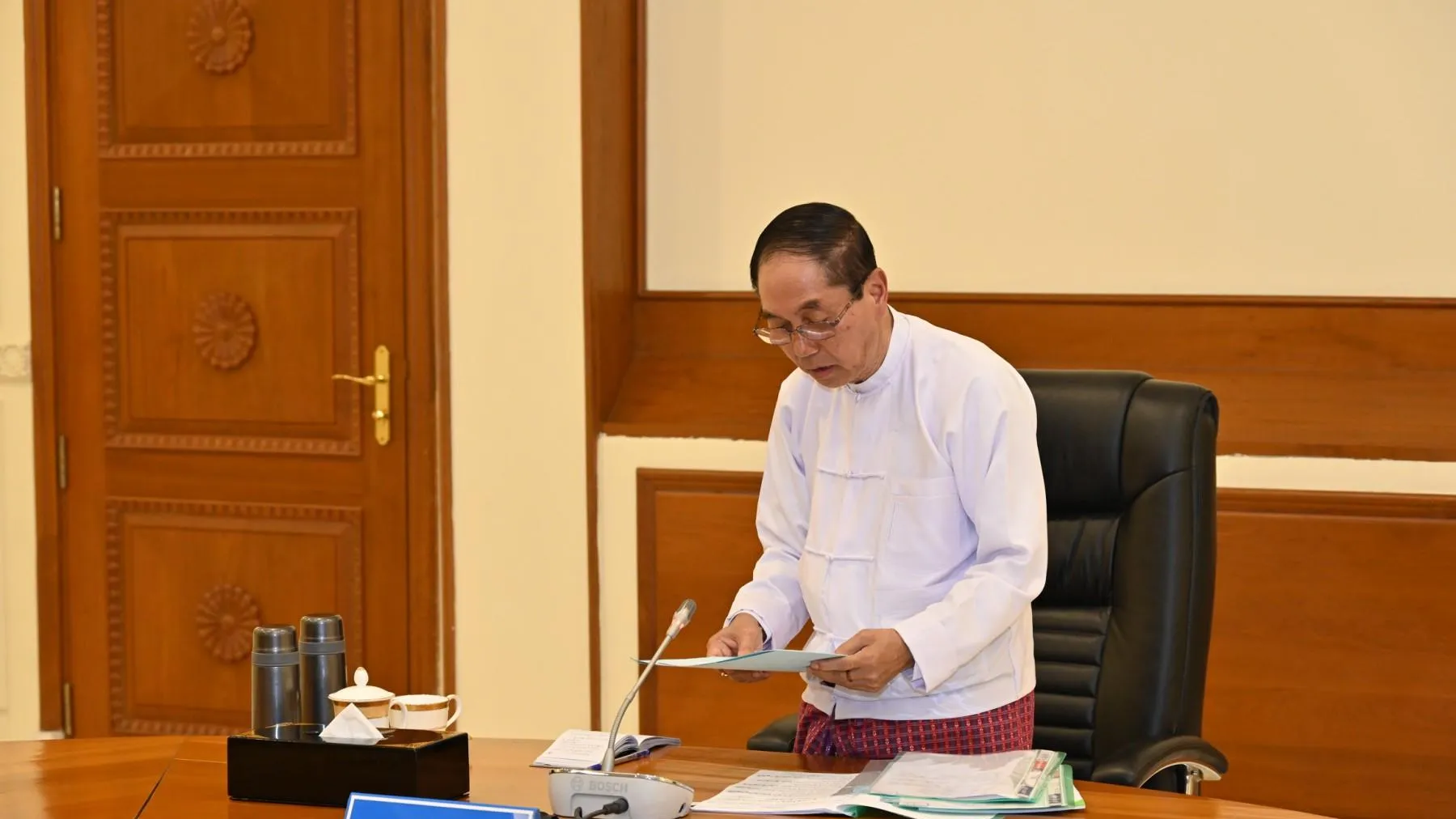 Myanmar's Ministry of Informati/XinHua