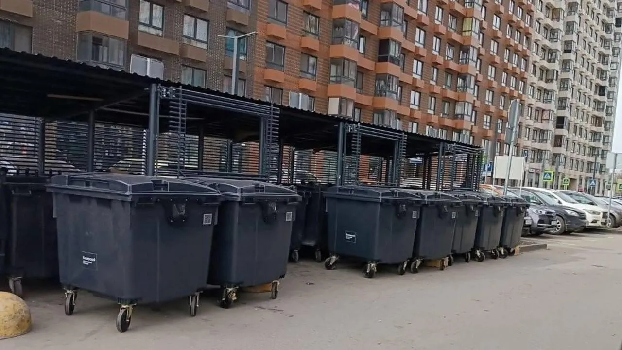 Более 400 баков заменил на контейнерных площадках регоператор Каширского кластера за неделю