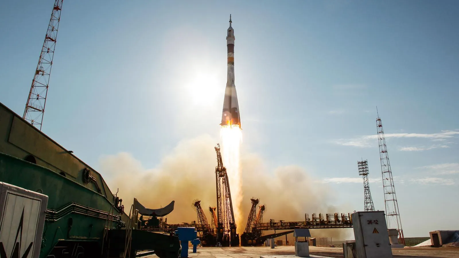 «Союз ТМА-04М» стартует с космодрома Байконур, 15 мая 2012 года. Bill Ingalls