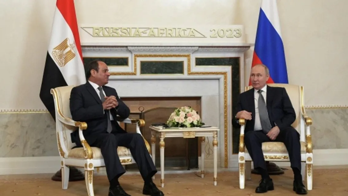 Путин поздравил египетского коллегу с переизбранием на новый срок