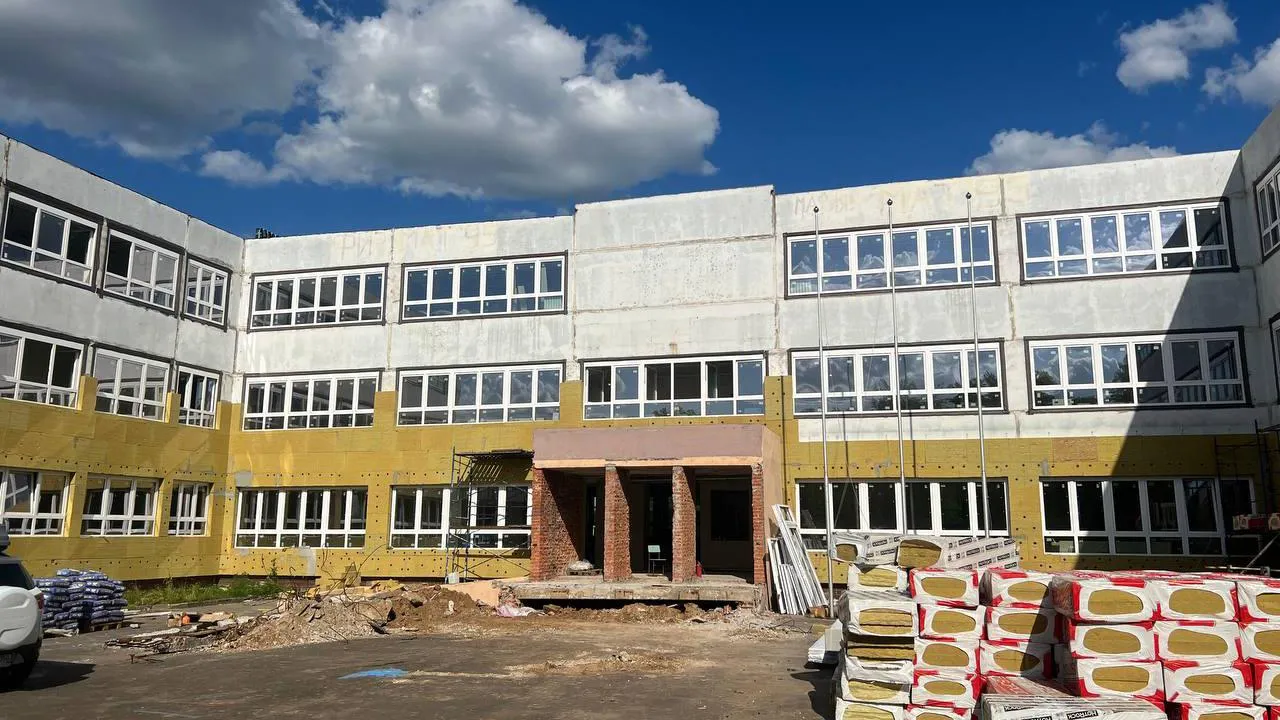 Обновленная школа во Фрязино откроет свои двери для учеников уже в новом учебном году