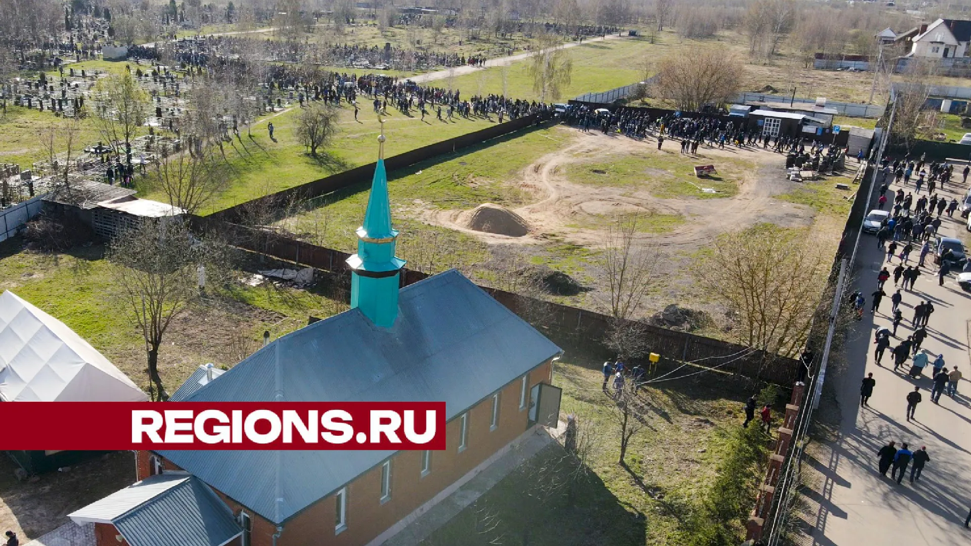 Мечеть в Звенигороде/источник: МРООМ «Умма исламия»