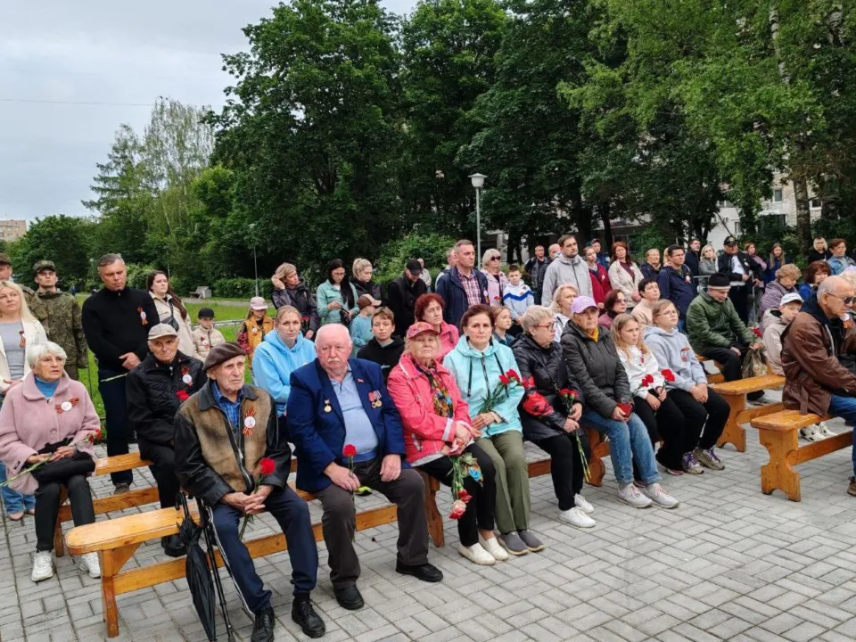 Жители Черноголовки почтили память воинов, отстоявших Родину в Великой Отечественной войне. Фото: пресс-служба администрации г.о. Черноголовка