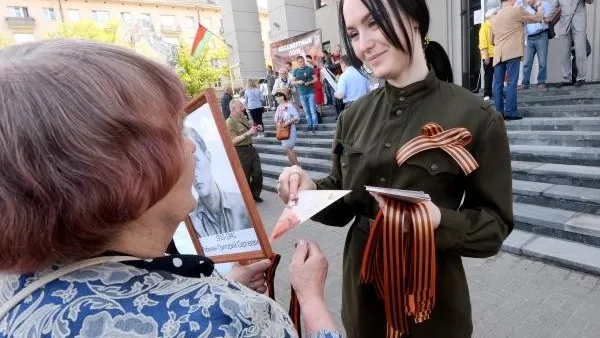 В Белоруссии могут запретить георгиевские ленточки