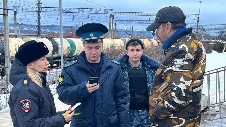 ЛОП на станции Кашира