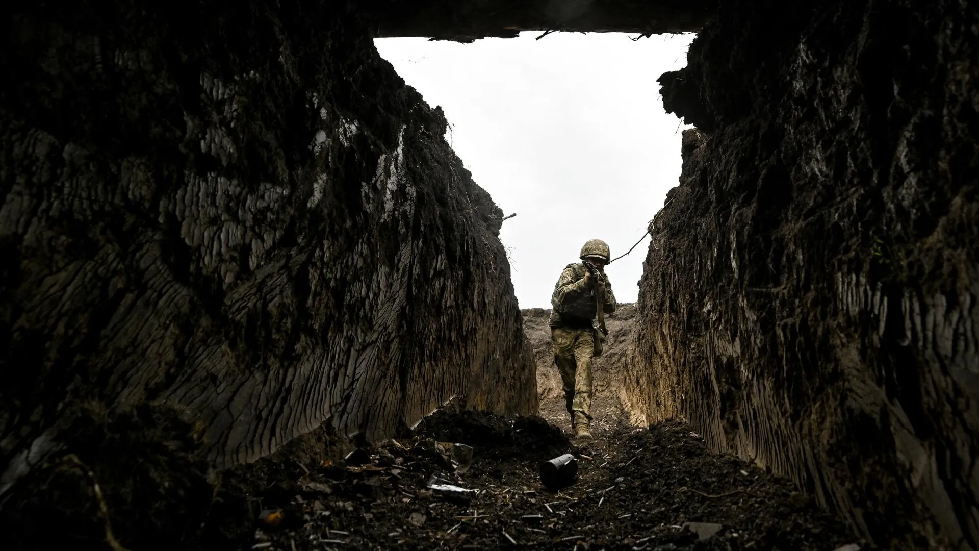 Украинский боец. Dmytro Smolienko/Keystone Press Agency