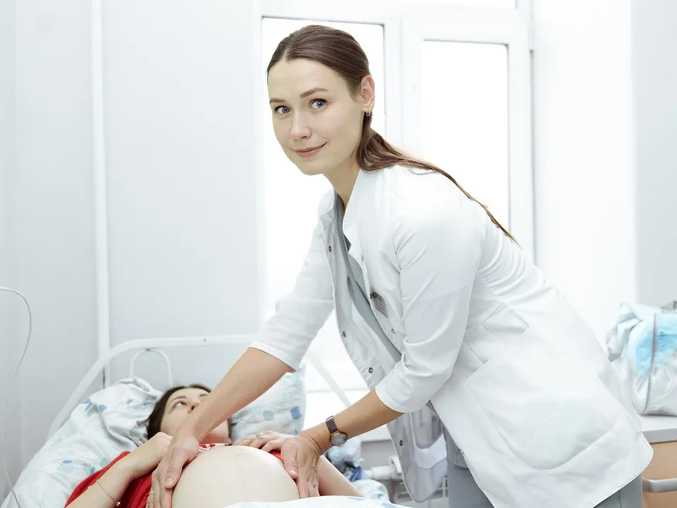 Врач акушер-гинеколог Луиза Дальниковская&nbsp; Фото: ГБУЗ МО МОНИИАГ им. академика В. И. Краснопольского