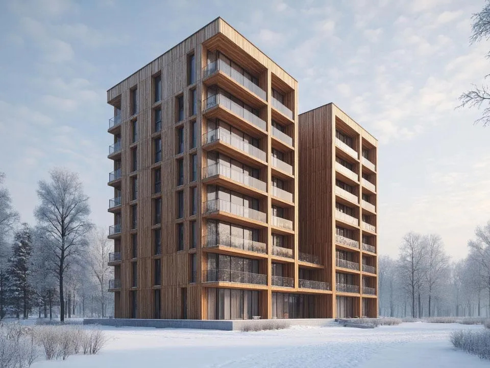 Многоэтажные дома из дерева: бюджетная новинка или дорогой эксперимент для России