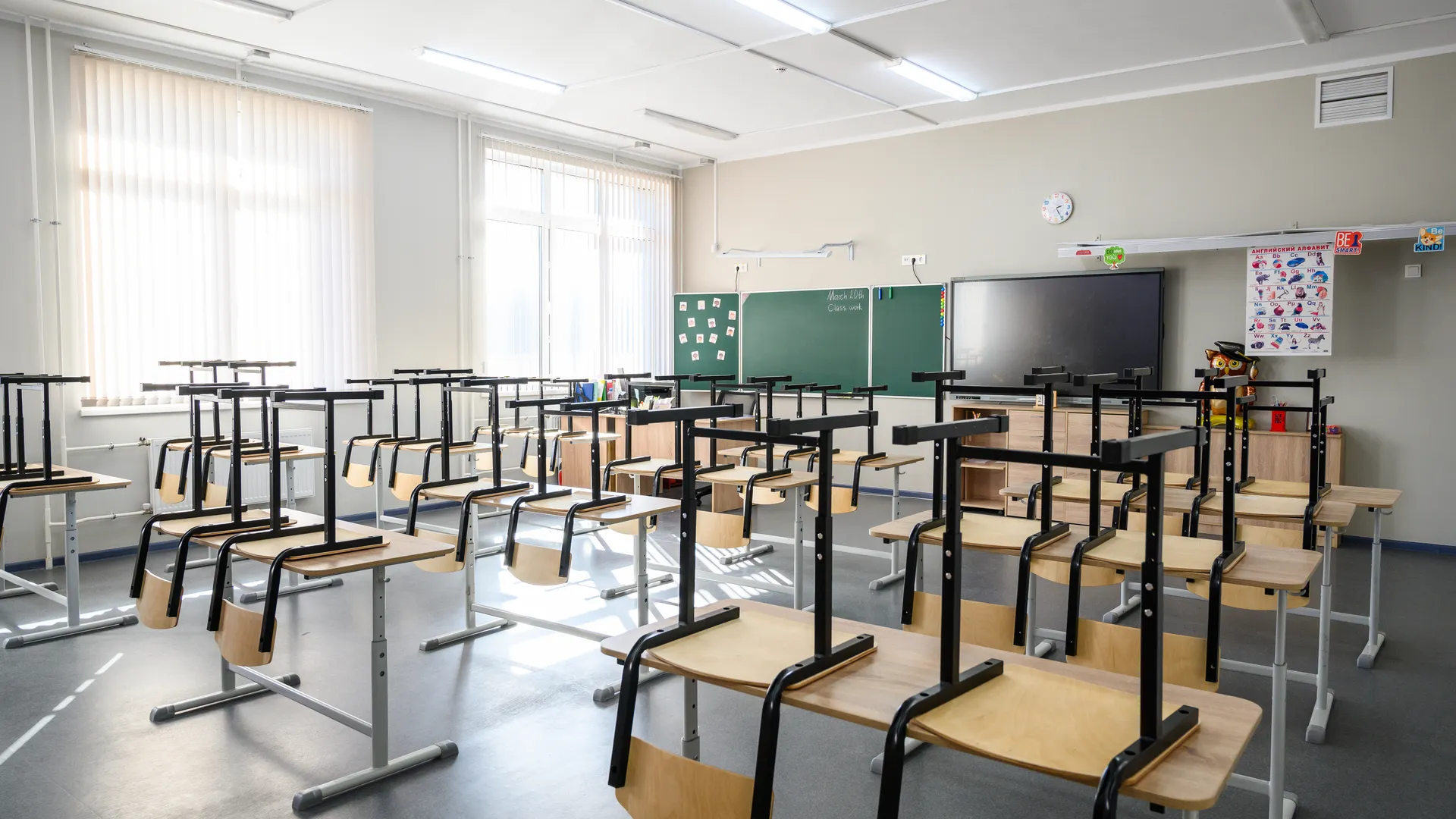 Новая школа в деревне Бородино в Мытищах