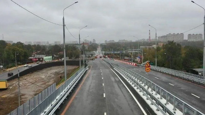В Мытищах по новому путепроводу в первый день работы проехали 10,2 тысячи автомобилей
