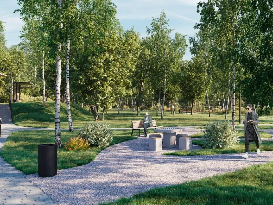 Фото:  проектное решение/Лесопарк&nbsp;«Березки»