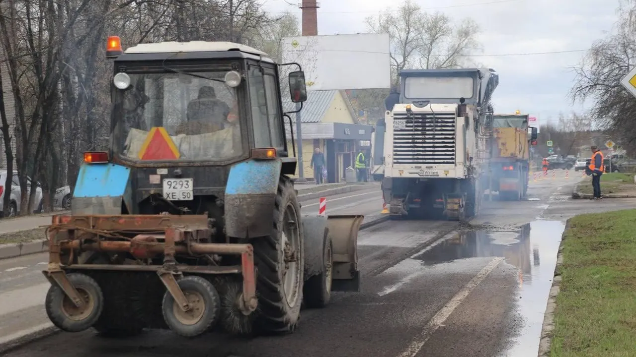 Ремонтный сезон дорог начался в Подмосковье