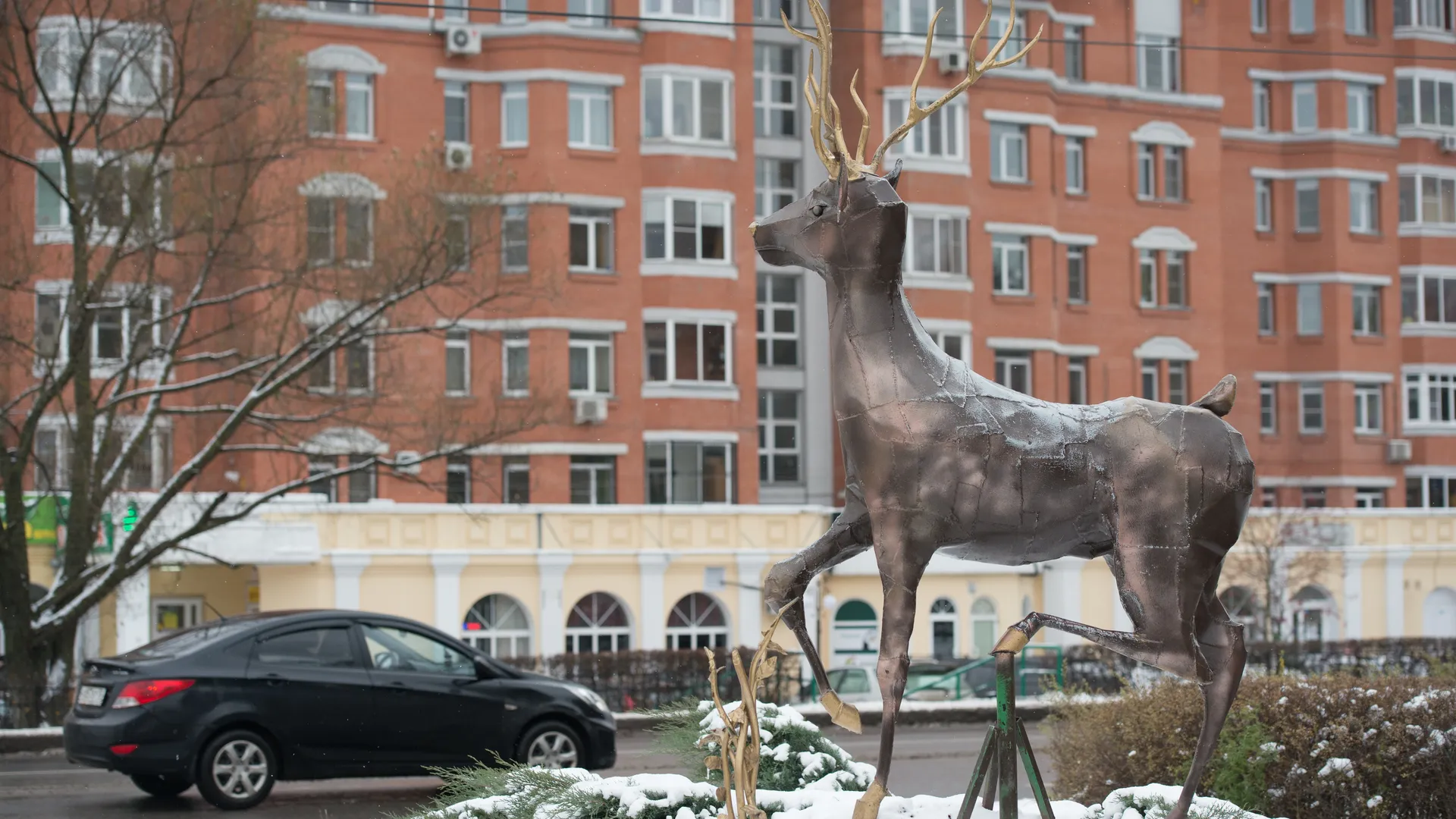Городской парк в Лобне