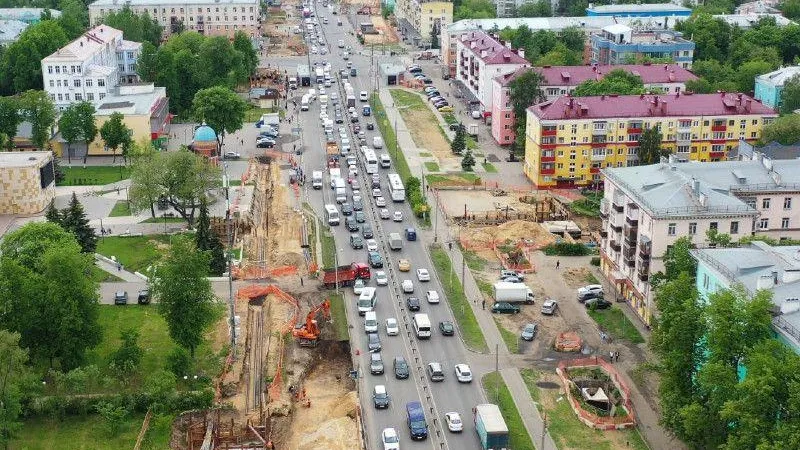 В Люберцах приступили к постройке подземного пешеходного перехода